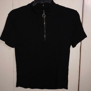 Hollister half-zip top